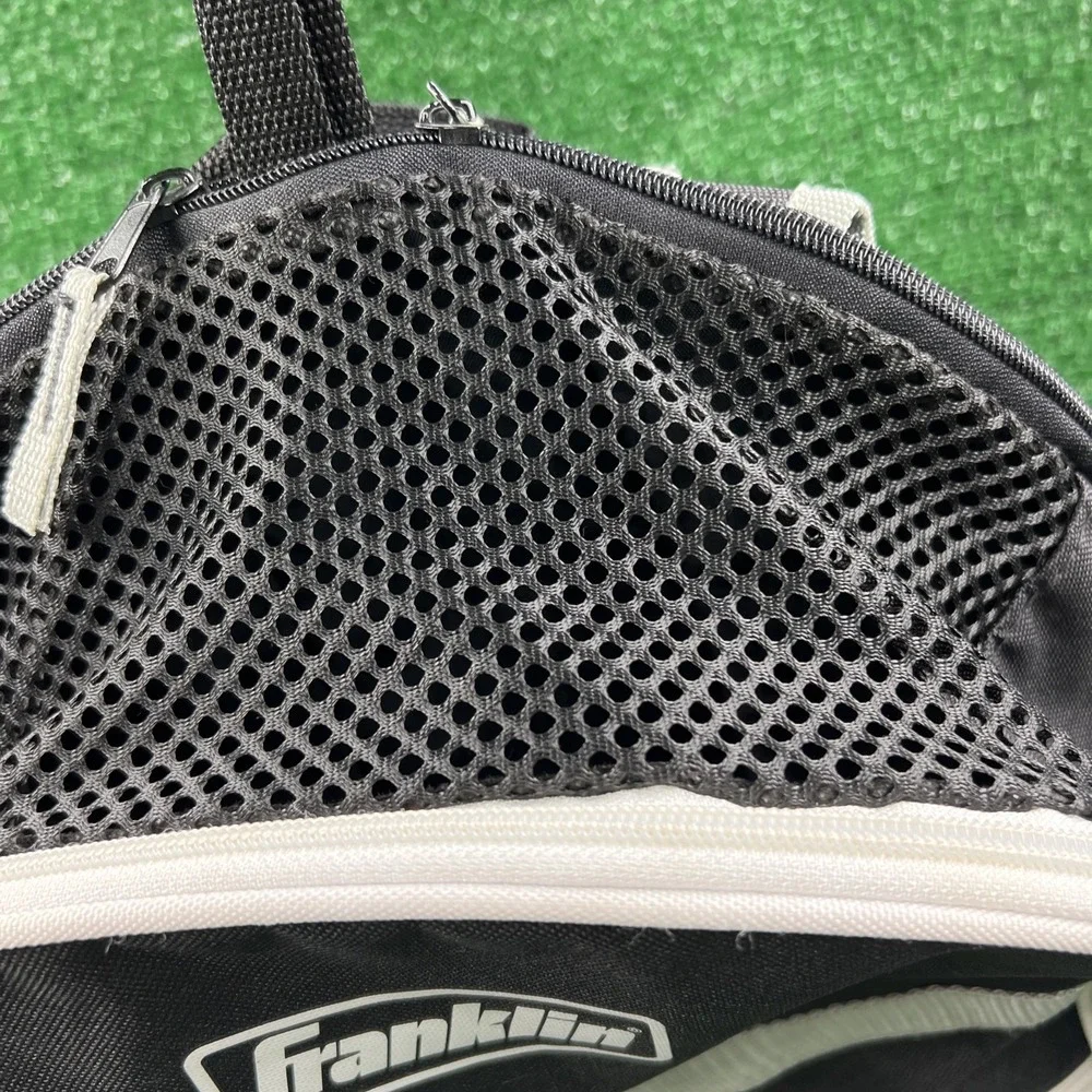 Franklin‎ Sports Youth Baseball Backpack Bag MLB Black Gray With Hook